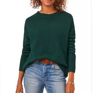 🌟40% OFF SALE NWOT Vince Camuto Forest Green Crewneck Sweater, Women's Small